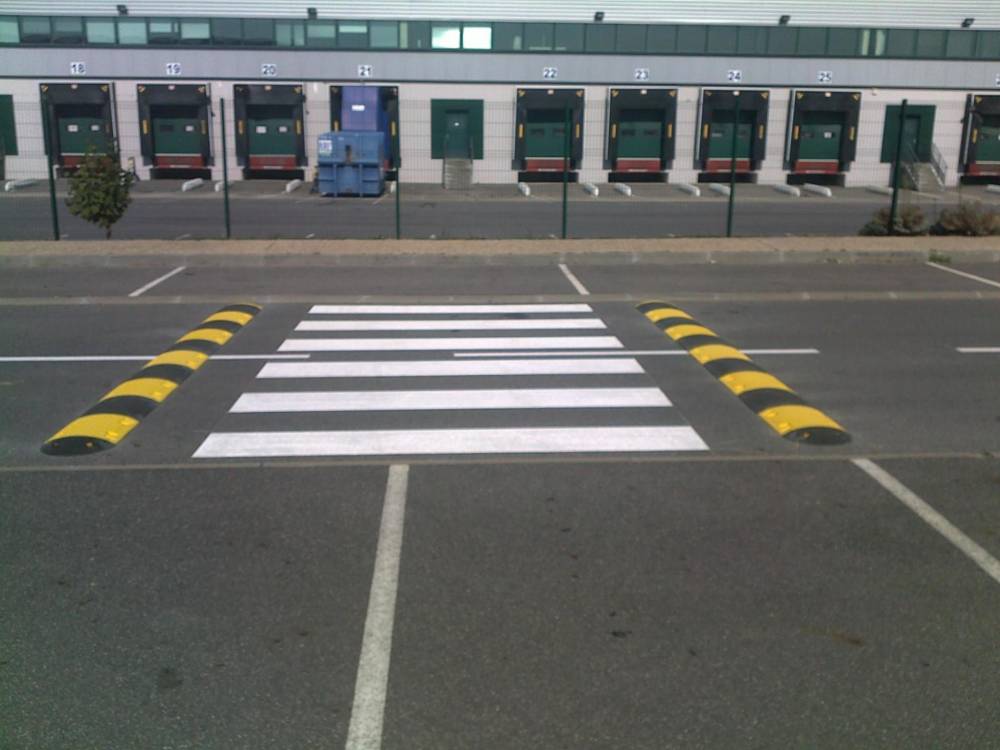 Signalisation horizontale à Nemours